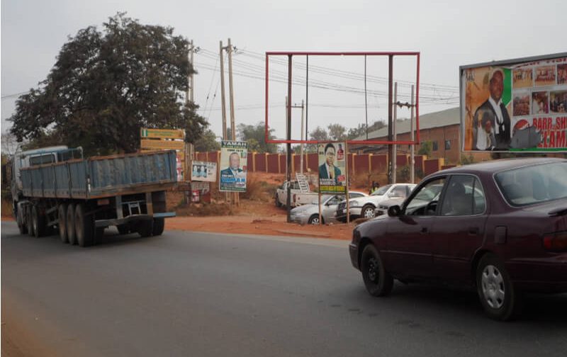 Auchi 48 Sheet Board ALONG AUCHI OKENE ROAD OPPOSITE AUCHI POLY GATE (INVM)