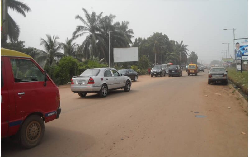 Benin 48 Sheet Board ALONG EKEHUAN ROAD BY GARRICK MEM COLLEGE FTF RING ROAD (INVM)