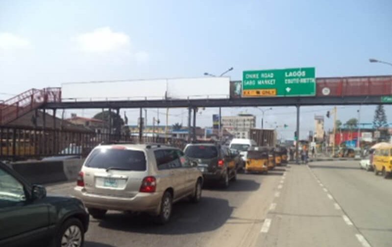 Lagos Bridge Panel ALONG HERBERT MACAULAY WAY BY SABO BUSTOP YABA  LAGOS (INVM)