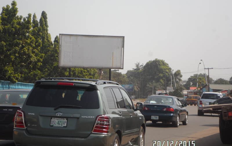 Benin 48 Sheet Board ALONG MM WAY BY SAIDI CENTRE (INVM)