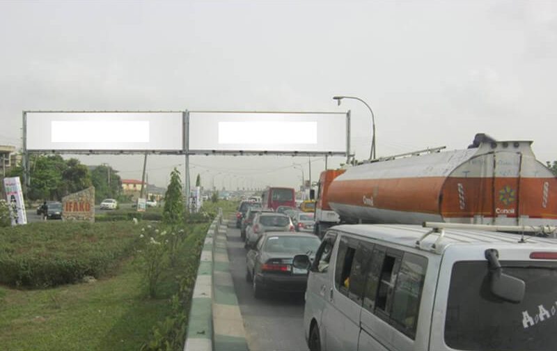 LAGOS IFAKO GANTRY U/WAVE ALONG OWORONSHOKI EXP. B IFAKO BSTOP FTF OWORONSHOKI (INVM)