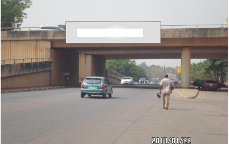 Abuja Bridge Panel ALONG SANNI ABACHA WAY BY NATIONAL MOSQUE FTF CBN (INVM)