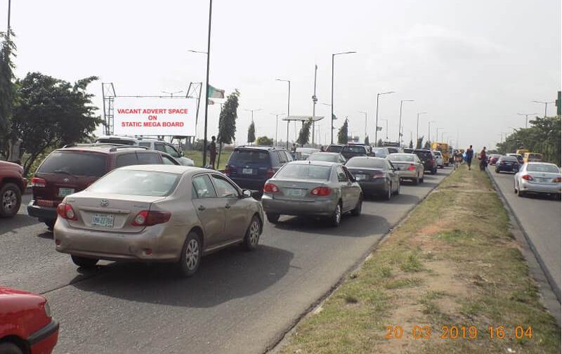 Static Mega Board AT OJOTA INTERCHANGE FTT ALAUSA, MAGODO, BERGER & LAGOS-IBADAN EXPRESSWAY (PM)