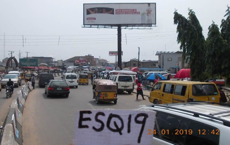 Aba Unipole board Aba Along Aba-Ikot Ekpene Road Opposite Aba Local Govt Office (AM)