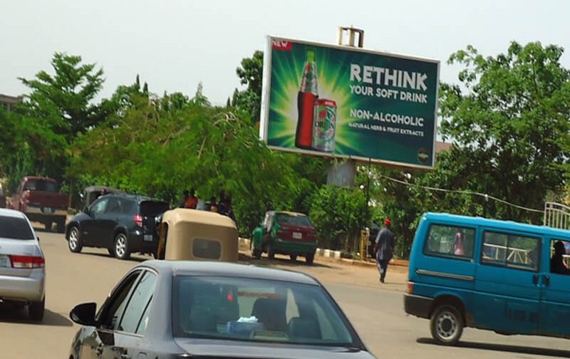 Abuja Landscape board Along Abdulsalam Abubakar Way By NNPC Filling Station FTF Gudu Market (AM)