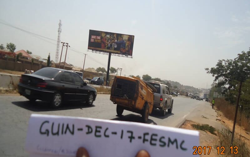 Abuja Unipole Along Abuja Kaduna Road Before Zuma Rock FTF Abuja (AM)
