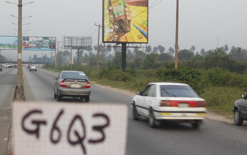 Port-Harcourt Portrait board Along Airport Road Before The Airport Junction FTF Igirita & Port Harcourt (AM)