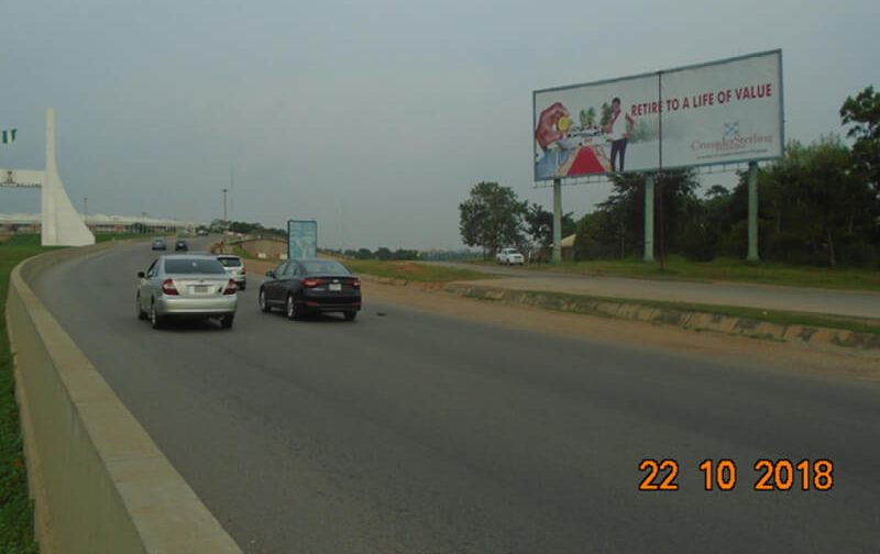 Abuja Mega Board Along Airport Road By City Gate FTF Airport (AM)