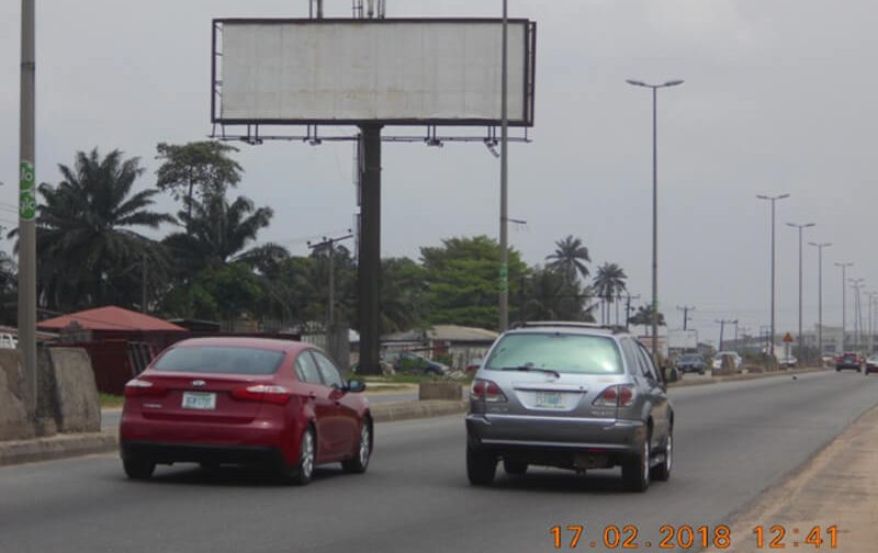 Port-Harcourt Unipole board Along Airport Road Opposite Mac-Donnal School FTF Port Harcourt  Town (AM)