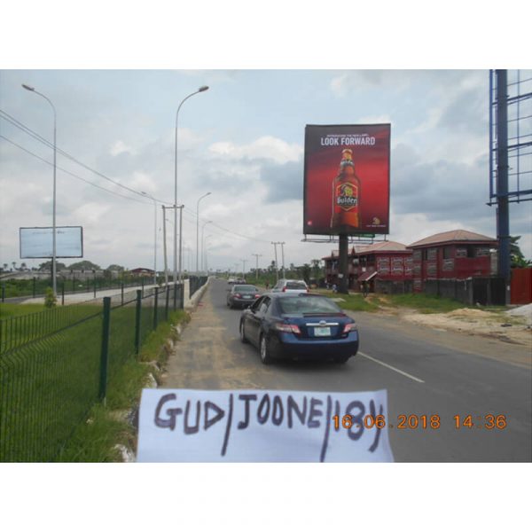 Port-Harcourt Portrait board Along Airport Road opposite Airport Roundabout FTF Airport & Owerri Road (AM)