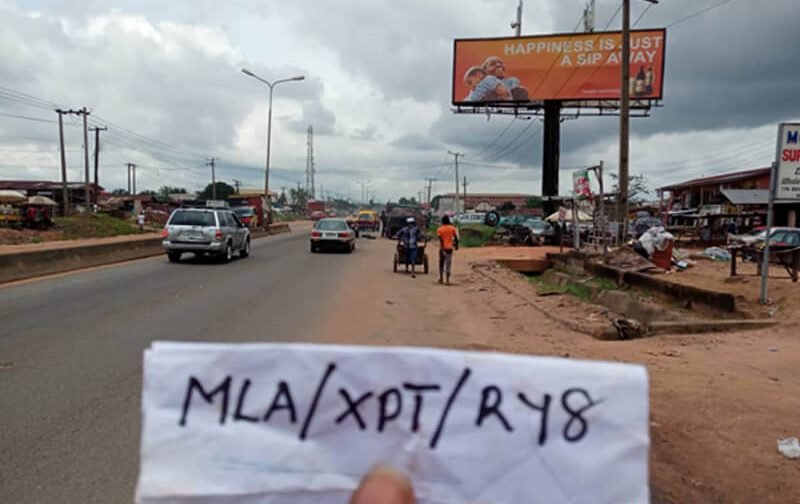 Benin Unipole board Along Benin-Agbor Road By First Junction, Oando Filling Station (AM)