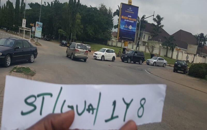 Abuja Portrait board Along IBB Way Opposite BPE Maitama FTF Wuse (AM)