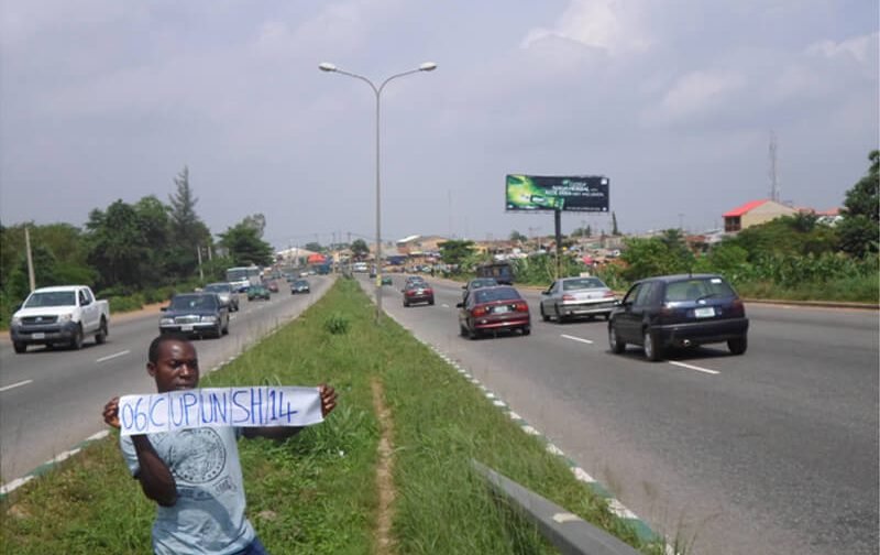 Abuja Unipole Along Nyanya Road By Kugbo Market FTF Abuja (AM)
