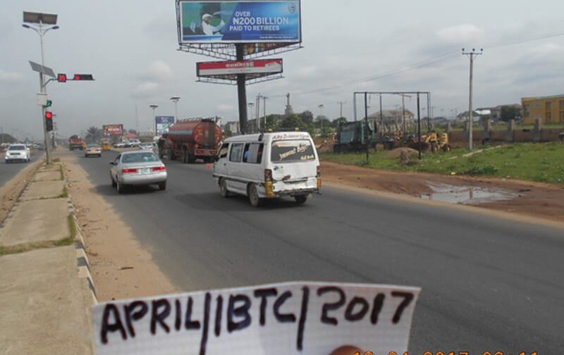 Owerri Unipole board Along Owerri- Aba Road By Akachi New Wetheral Road, Mechanic Junction FTF Emmanuel College (AM)