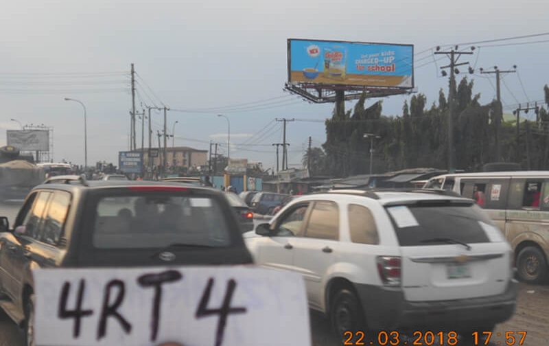 Port-harcourt Unipole board Along Port Harcourt Expressway Eleme Inside Goman Interational College Close To Oil Mill (AM)