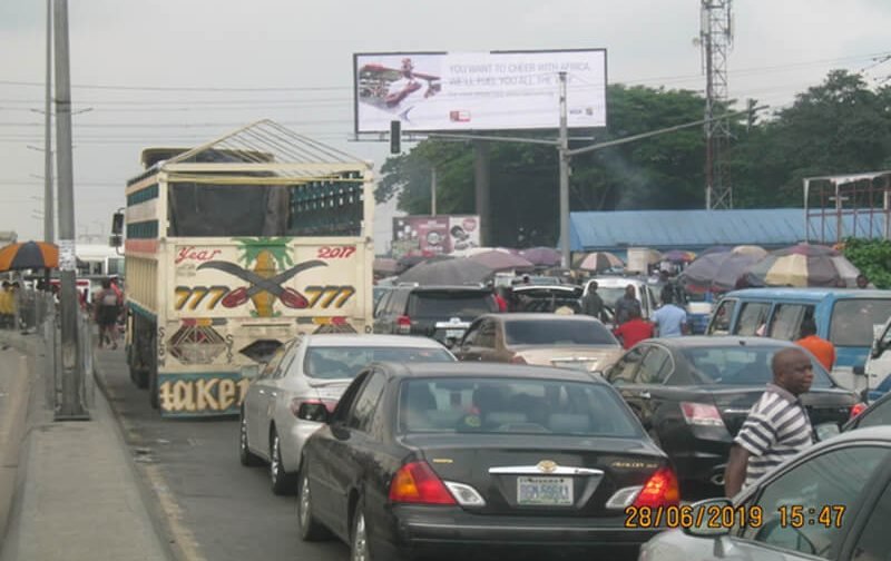Port-Harcourt Unipole board Along Trans Amadi Road By Zoo Slaughter FTF  Trans Amadi  & Garrison Road  (AM)