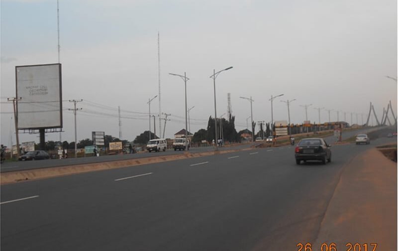 Awka Portrait board Along Onitsha- Enugu Expressway By State Library Arroma Awka (AM)