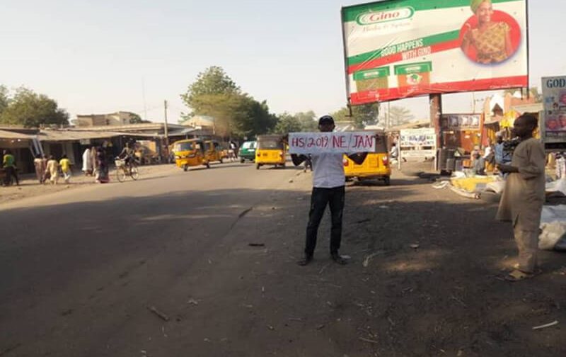 Borno Landscape board Along Cameroon Road by Customs Area Command Maiduguri FTF Market (AM)