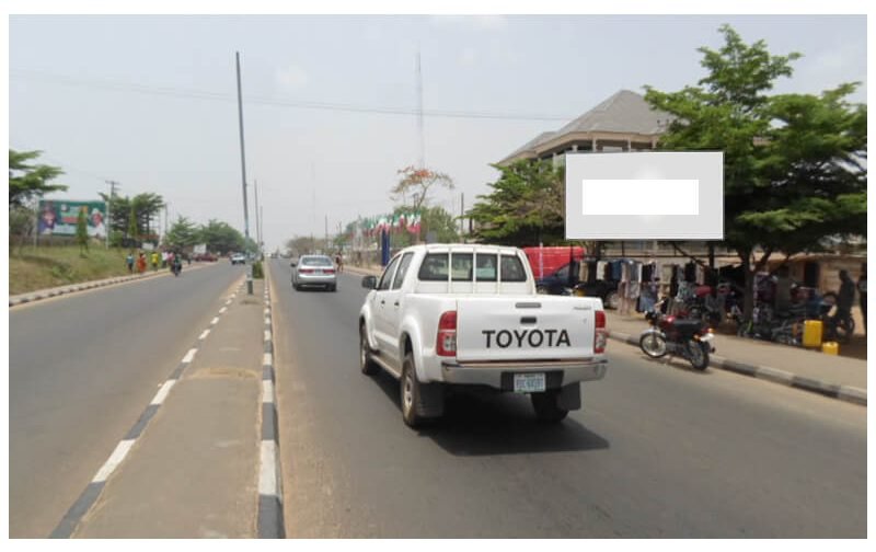 Makurdi 48 Sheet Board HIGH LEVEL ROUNDABOUT BEFORE BUK FAST FOOD (INVM)