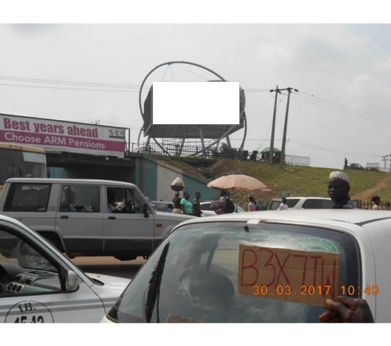 Ibadan Led Board At LAGOS-IBADAN EXP. WAY BY IWO RD R/ABOUT IBADAN (INVM)