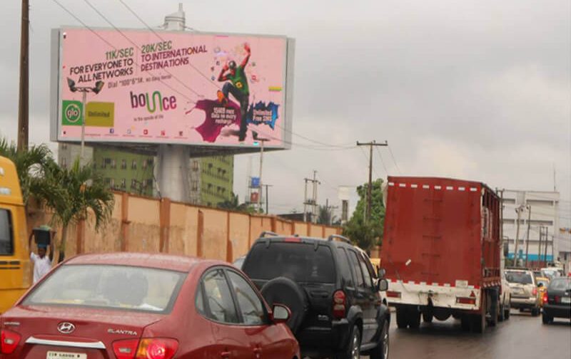 Lagos Mega board Along Awolowo Way Within LTV8 Premise FTT Awolowo Roundabout, Allen Roundabout, Ikeja Bustop & Airport Road FTF State Sec Alausa CBD, Toll gate & Shoprite (AM)