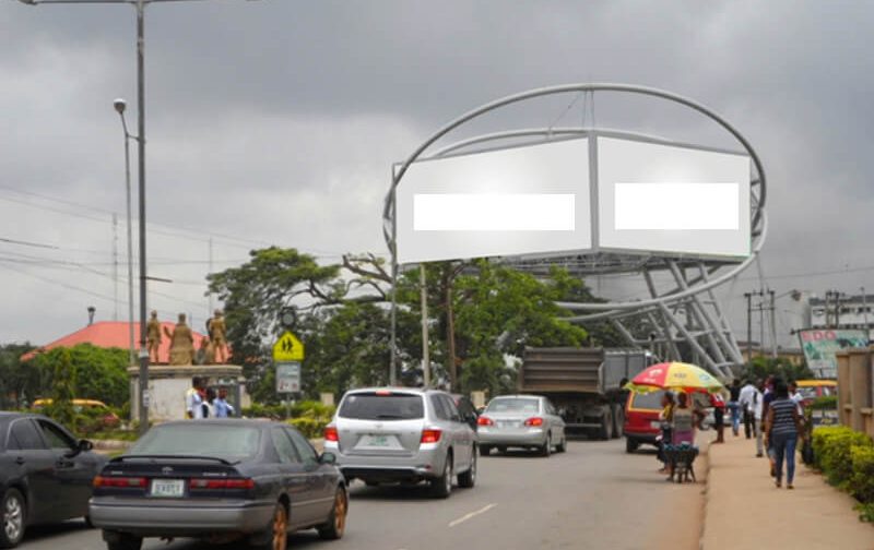 Benin City Led Board At OBA OVORAMWEN SQUARE FTF SAPELE RD (INVM)