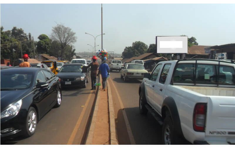 Enugu Backlit Board OGUI RD BY ARTISAN MARKET FTF STADIUM (INVM)