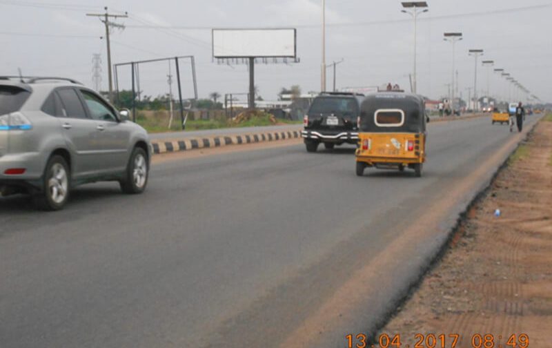 Owerri Unipole board Along Owerri- Aba Road After Poly Road Junction FTF Aba (AM)