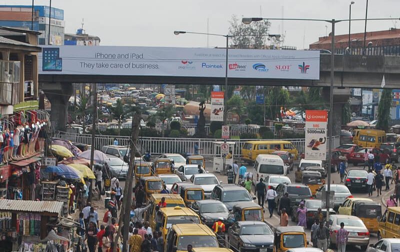 Lagos Backlit Bridge Panel (Double Side) At Ikeja Roundabout FTF Ikeja Local Govt., Computer Village & Ipodo Market, Allen Avenue,Ikeja and vice versa (PM)