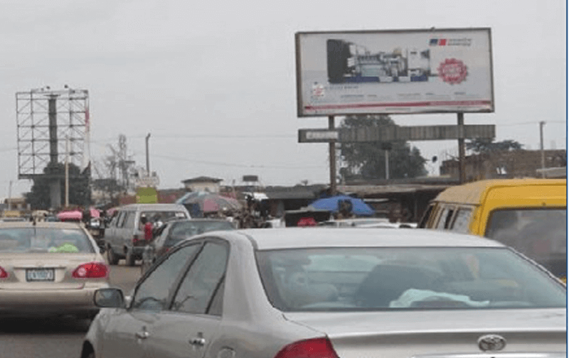 Benin Unipole Along Agbor-Benin Rd After Odin Filling Station By Entrance To Sawmill Market (GO)