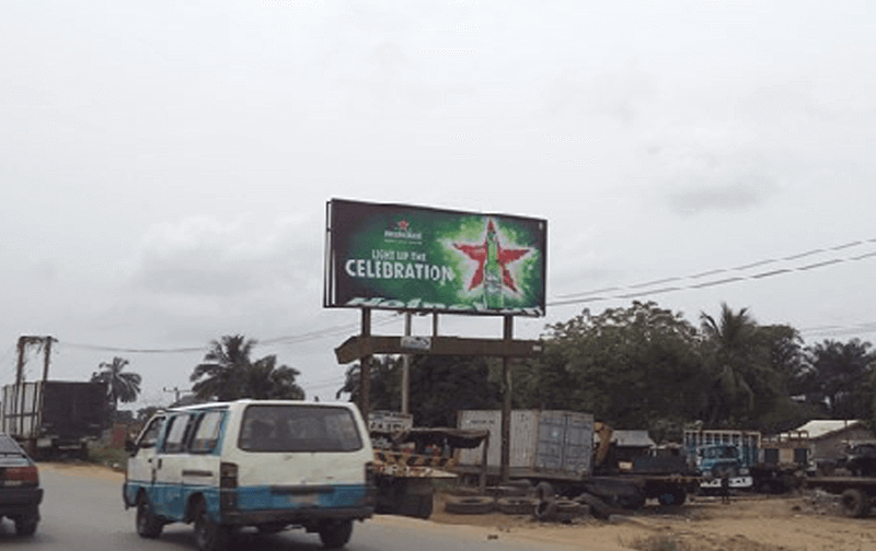 Aba 48 Sheet Along Enugu-PortHarcourt Road, Aba Before Railway Fly-over. (GO)