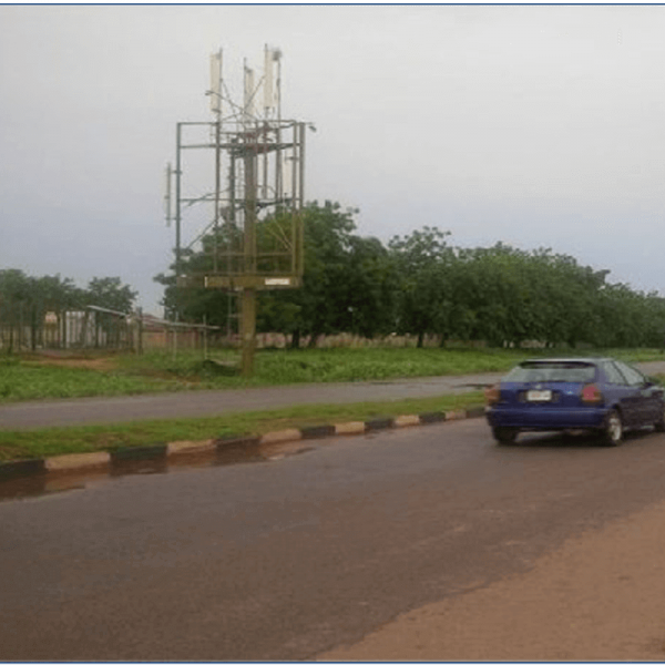 Birnin Kebbi Unipole ALONG BIRNIN KEBBIARGUNGU ROAD, BY THE NEW KEBBI STATE SECRETARIAT ROUNDABOUT, AT THE INTERSECTION WITH THE SECRETARIAT, BIRNIN KEBBI (GO)