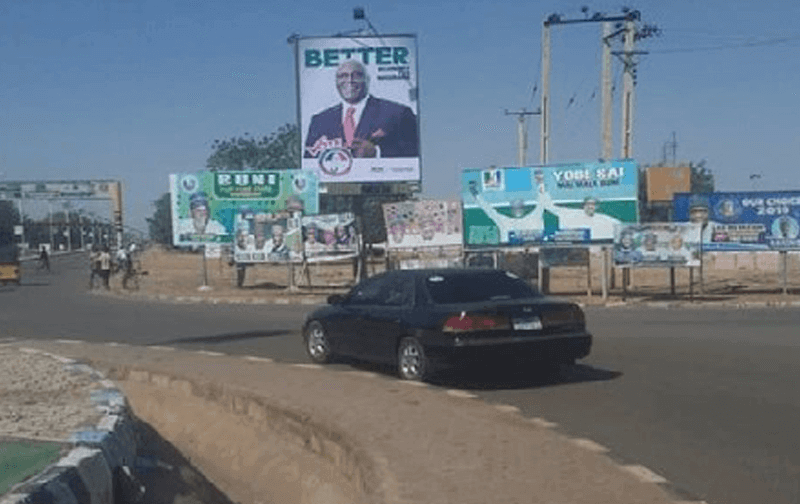 Damaturu Unipole AT THE FIRST ROUND ABOUT MAIDUGURI, BY THE AUGUST 27 STADIUM (GO)