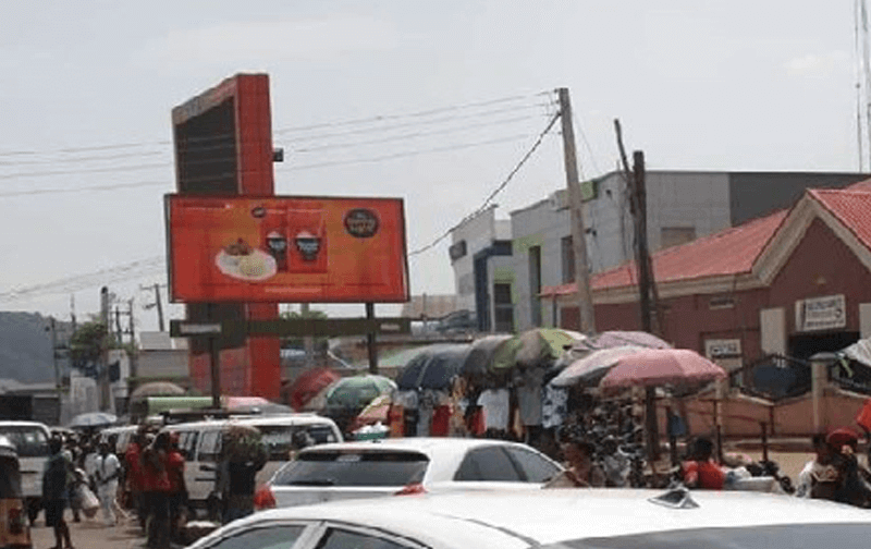 Enugu Unipole Along Okpara Ave. Opposite Federal Mortgage Bank (GO)
