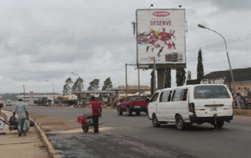 Enugu Unipole Along ENUGU-ONITSHA EXPRESS AT MELCON LINK NIG LTD (GO)