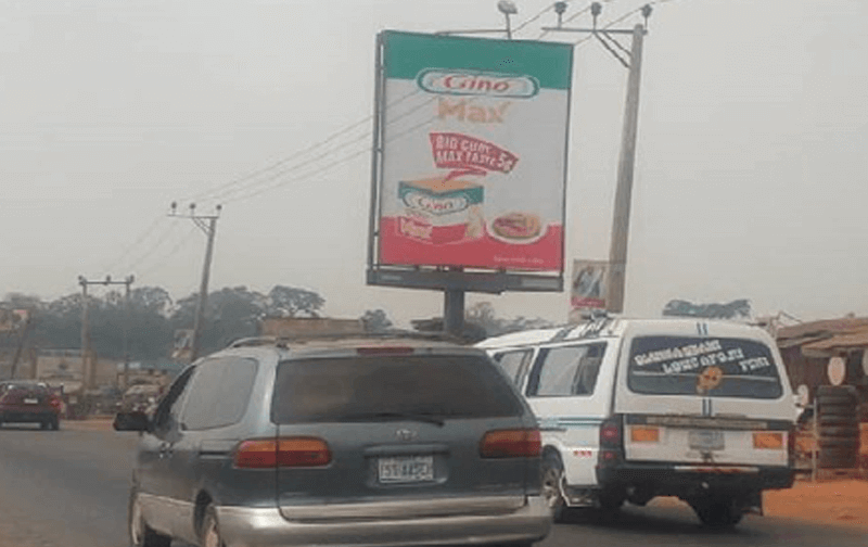 Ibadan Unipole Along Ife Road, past Nigerian Brewery bridge FTF Ife (GO)