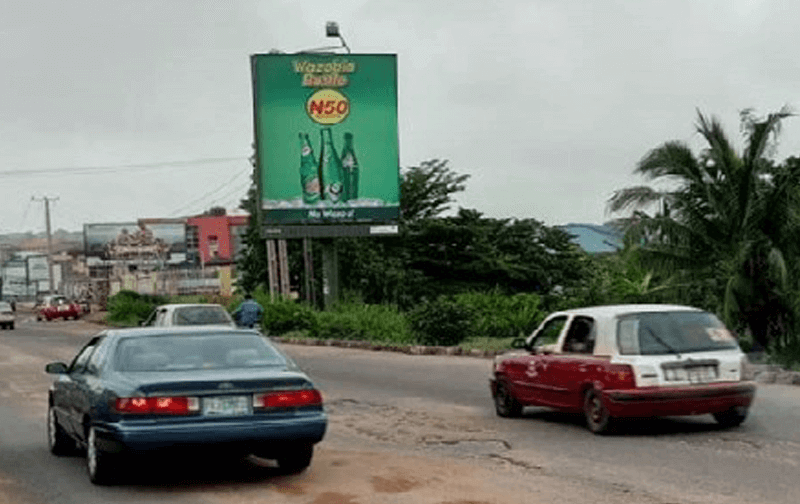 Ibadan Unipole Along University of Ibadan Rd next to Crowd Pleaser Horticultural FTF Univ Ibadan (GO)