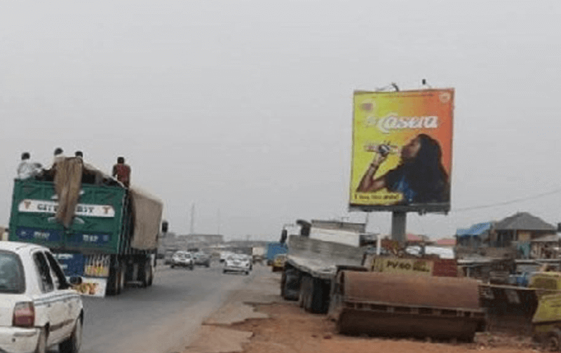 Ibadan Unipole Along Lagos Ibadan Expressway by Filling Station and Mosque (GO)