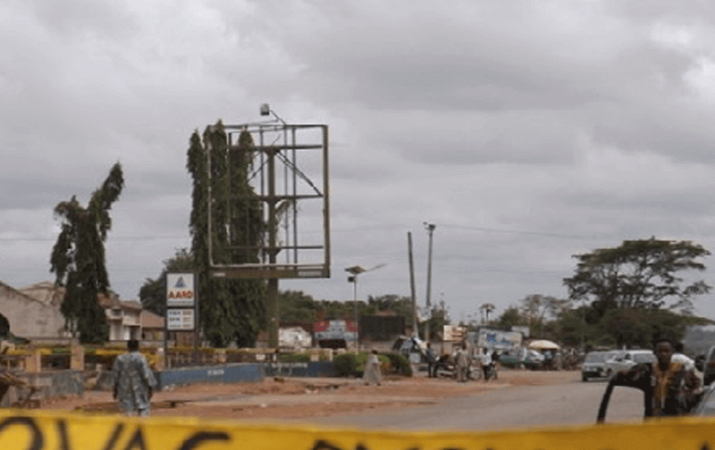 Igbo Ora Unipole On Igbo Ora Abeokuta Road inside Oru Tutu filling station FTF Eruwa (GO)