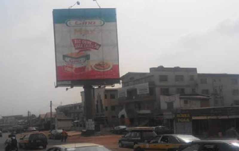 Ilorin Unipole Along Top of Ibrahim Taiwo road by roundabout FTF Ilorin Town (GO)