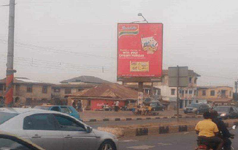 Ilorin Unipole Along Asadam Road by NNPC FTF Lagos (GO)