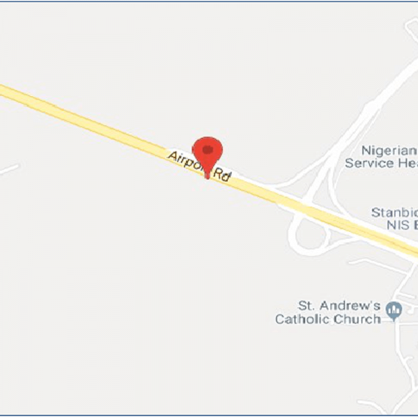 Abuja Unipole Along LHS on the Airport Road, driving from Yar’Adua Towards University Sports Centre (GO)