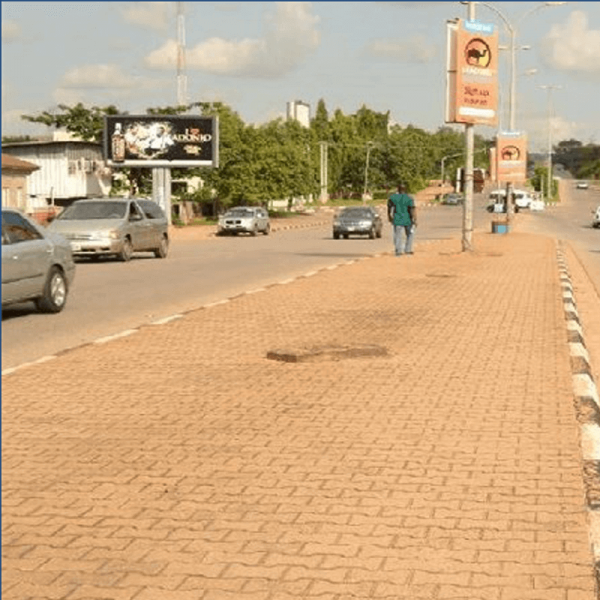 Abuja Unipole Along LHS on the Herbert Macaulay way road, driving from Utako towards Herbert Macaulay way  (GO)