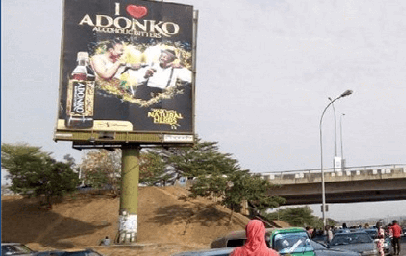 Abuja Unipole Along LHS on the Nnamdi Azikwe Expressway, driving from Garki Towards Apo Roundabout (GO)