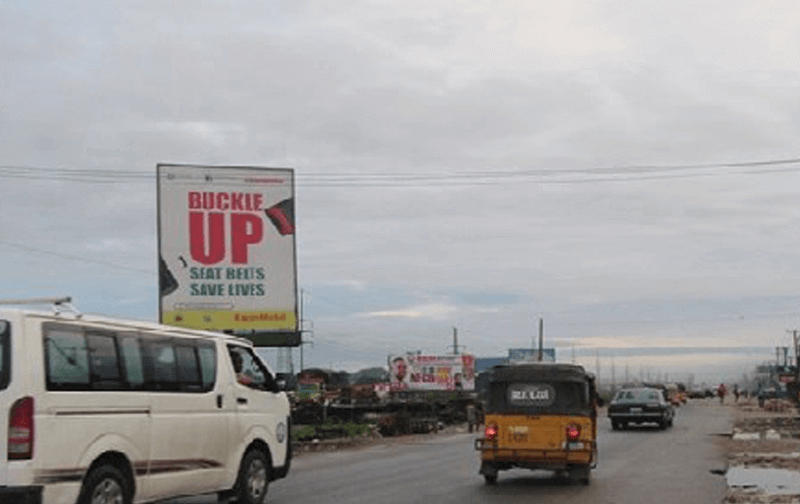 Aba Unipole Along Aba-PH Express by the Median after Ariaria Market.Opp. Mien Oil Tank (A) FTT PH. (GO)