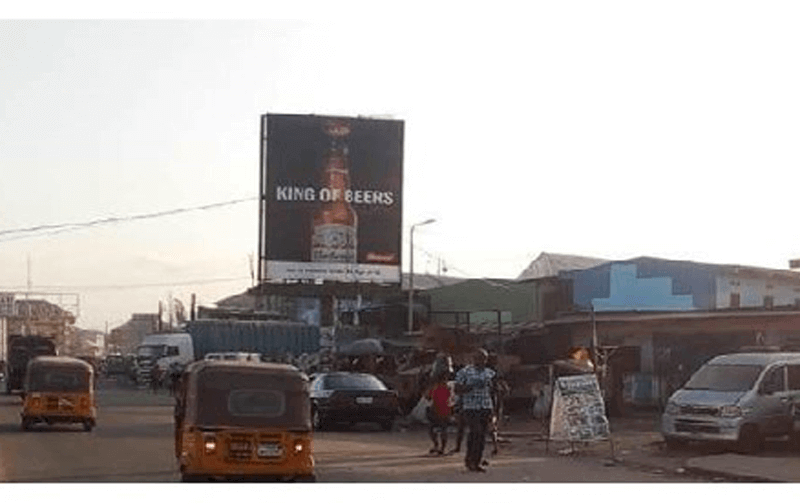 Aba Unipole Along Asa Rd, Before First Bank FTF Ezukwu Market (GO)