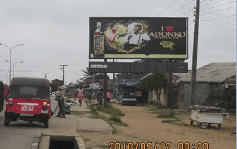 Akwa Ibom 48 Sheet Along Aba-Oron Road by roundabout opposite existing board (GO)