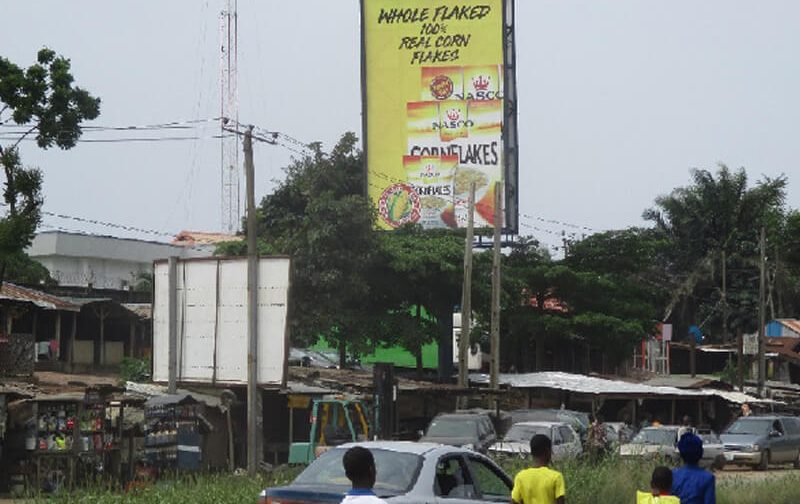PORTRAIT BOARD ALONG BADAGRY EXPRESS WAY AGBARA (OE)