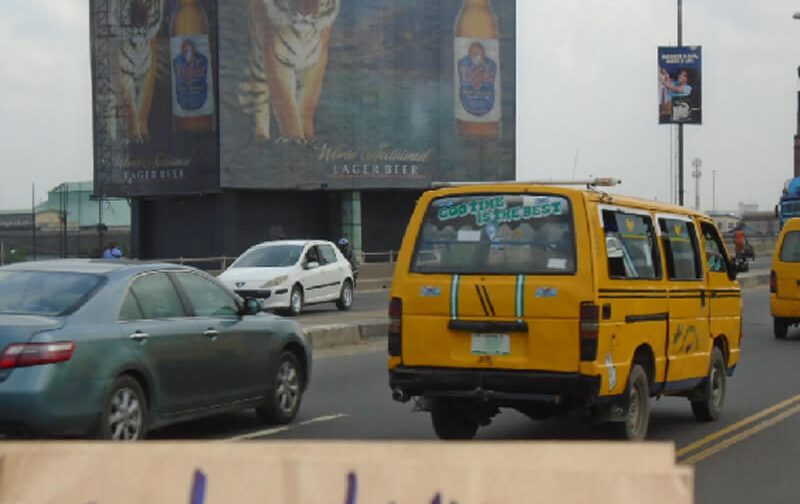 Lagos Island Wall Drape ALONG EKO BRIDGE BY FSFC BUILDING FTF LAGOS ISLAND (OE)