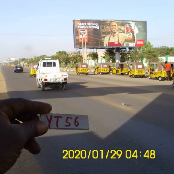 Kano Unipole ALONG KANO – ZARIA EXPRESS, ENTRANCE INTO KANO BY MAIDUGURI BYE PASS RFTT KANO TOWNSHIP (OE)
